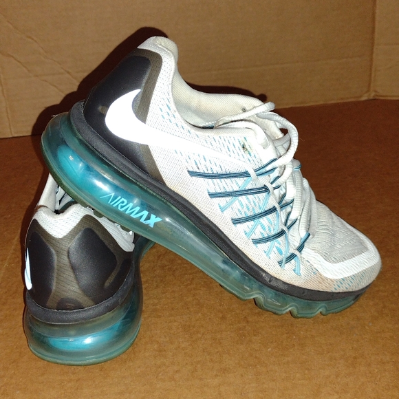 Nike Air Max Clear Water Running Sneakers White Shoes 698903-104 Womens Size-5.5 - Picture 1 of 12